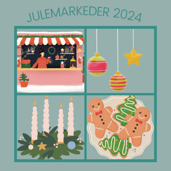 Julemarkeder i Danmark 2024