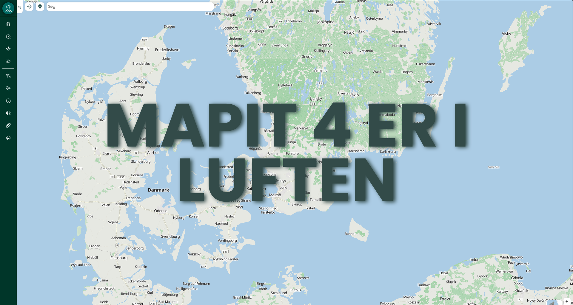 Mapit4 er i luften - hurtigere og med mere end 350+ relevante kortlag